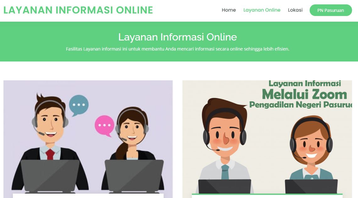 Layanan Informasi Online